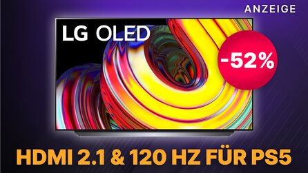 Um mehr als die Hälfte reduziert: LG OLED 4K TV mit HDMI 2.1 zum Wahnsinns-Preis bei Amazon