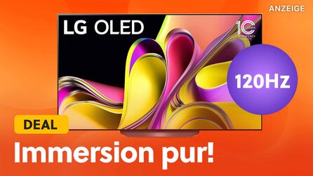 Brandneuer LG-OLED-TV mit 120Hz und 65 Zoll im Amazon-Angebot: So günstig gab es den 4K-TV noch nie!