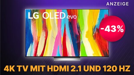 65 Zoll LG OLED 4K UHD Smart TV mit 120 Hz und HDMI 2.1 im Amazon Angebot: Superbowl? supergünstig!