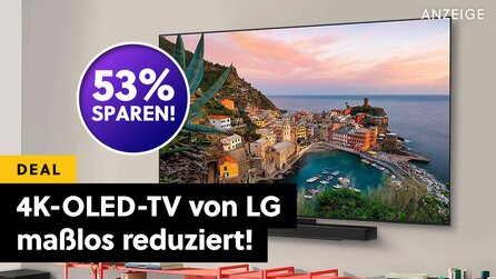 65 Zoll großer OLED-TV unterm Preishammer: MediaMarkt gewährt euch jetzt satte 1700€ Rabatt auf ein 4K-Heimkino vom Allerfeinsten!