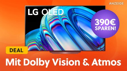So günstig habt ihr 77 Zoll noch nie bekommen: LG-OLED-4K-TV mit 120Hz zum neuen Tiefstpreis bei Amazon