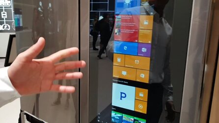 LG Smart Instaview - Kühlschrank mit Windows 10 und transparentem Touchscreen