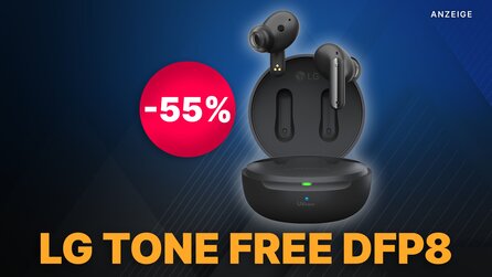 Starke In-Ear-Kopfhörer mit 55 Prozent Rabatt: LG TONE Free im Top-Angebot
