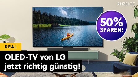 Amazon wirft euch gerade einen 65 Zoll LG OLED-TV zum halben Preis hinterher: 4K, HDR und 144Hz für Movie- und Gaming-Perfektion!