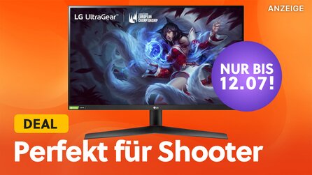Schnell, scharf + günstig: Dieser Gaming-Monitor für 250€ haut euch aus den Socken