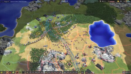 Line War - Screenshots zum Echtzeitstrategiespiel