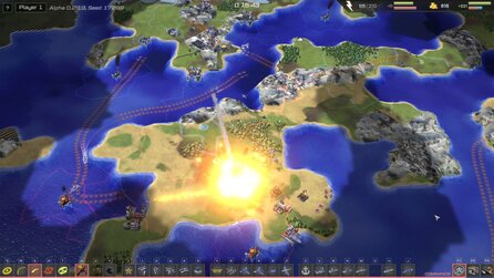 Line War - Screenshots zum Echtzeitstrategiespiel