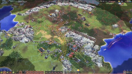 Line War - Screenshots zum Echtzeitstrategiespiel