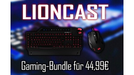 Lioncast LK15 und LM20 im Gaming-Bundle für 44,99€ - Deals bei notebooksbilliger.de