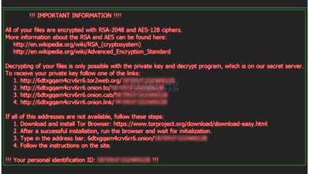 Erpresser-Software Locky - Anti-Ransomware-Tool getestet