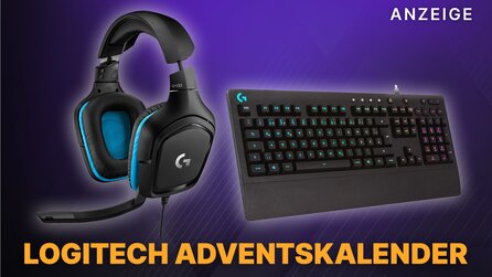 Logitech Gaming Headset und Tastatur jetzt im Adventskalender-Deal bei MediaMarkt