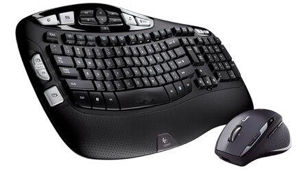Cordless Desktop Wave Pro - Neue Maus-Tastatur-Kombo von Logitech