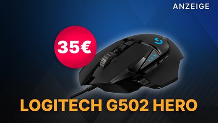 Die beste Maus zum aktuell besten Preis bei MediaMarkt: Logitech G502 Hero im Angebot