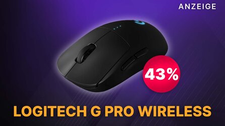 Logitech G Pro Wireless: Die leichte + schnelle Shooter Maus ist jetzt 43% günstiger bei Amazon zu haben