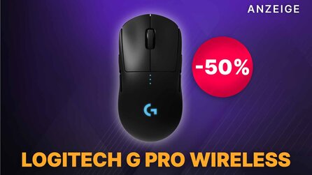 Logitech Wireless Gaming Maus mit 50% Rabatt: Jetzt bei Amazon zum Bestpreis kaufen