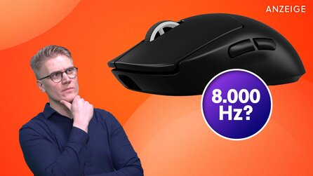 Die Logitech G PRO X SUPERLIGHT 2 ist gerade günstig: Aber braucht man wirklich 8.000 Hz Signalrate bei einer Gaming-Maus?