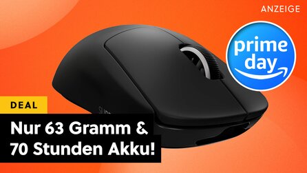 Profis schwören auf diese kabellose Gaming-Maus von Logitech und beim Prime Day bekommt ihr sie jetzt zum halben Preis!