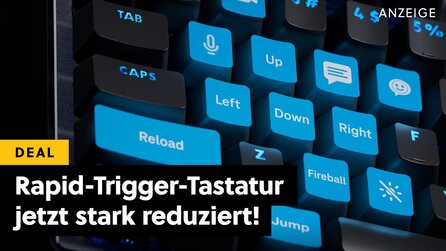 Magnetische Analogschalter, Rapid-Trigger-Modus und ein Hammer-Rabatt: Profi-Tastatur von Logitech zum ultimativen Kampfpreis bei Amazon!