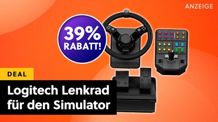Pflichtkauf für Landwirtschafts-Simulator-Fans! Dieses Logitech Lenkrad bringt den Traktor zu euch nach Hause