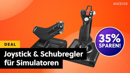 35% Rabatt auf Joystick + Schubregler für Flugsimulatoren – Damit machen Star Citizen + MS Flight Simulator so richtig Spaß!