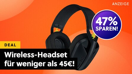 Hat sich Logitech im Datum geirrt? Kabelloses Gaming-Headset schon vor dem Prime Day megagünstig im Amazon-Angebot - nicht mal 45€!