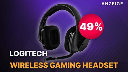 Logitech Wireless Gaming Headset mit 7.1 Surround Sound jetzt zum halben Preis!