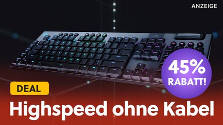 Zocken mit Lichtgeschwindigkeit: Logitech G915 Gaming-Tastatur jetzt zum historischen Tiefstpreis im Amazon-Angebot