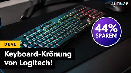 Keyboard-Empfehlung massiv reduziert: Diese mechanische + kabellose Gaming-Tastatur von Logitech lässt die Konkurrenz im Regen stehen!