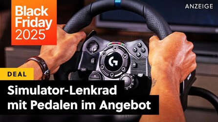Das perfekte Sim-Racing-Lenkrad für angehende Rennfahrer – jetzt mit Pedalen im Black-Friday-Angebot!