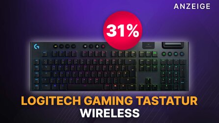 Logitech G915 Wireless: Mechanische Gaming Tastatur jetzt mit 31% Rabatt supergünstig bei der Amazon Gaming Week