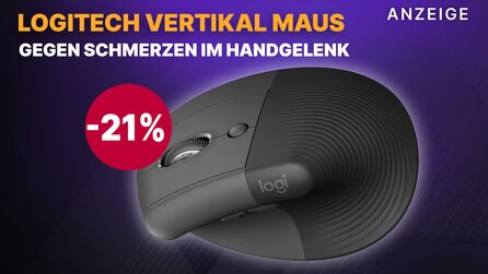 Logitech Lift ergonomische vertikale Maus für kleine Hände: Schmerzen im Handgelenk? Dieses Amazon Angebot hilft!