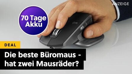 Logitechs beste Büromaus hat gleich zwei Mausräder und ist jetzt im Angebot mit 30% Rabatt zu haben