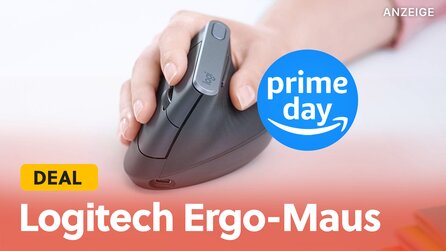 Die beste ergonomische Maus ist am Prime Day günstig wie ewig nicht: Logitech MX Vertical zum Knallerpreis!