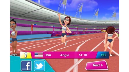 Die besten Sportspiele für iPhone und iPad - Moderner Zehnkampf im Wischen und Tapsen