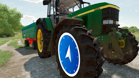Landwirtschafts-Simulator 22 Guide: Anhänger-Fahrstunde - So klappt das Rückwärtsfahren