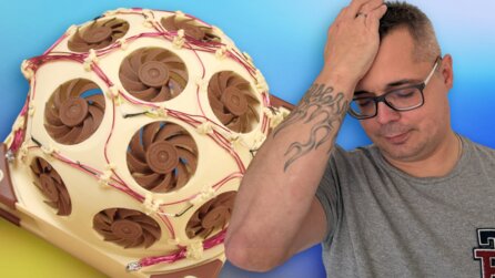 Ich dachte erst, es wäre ein Scherz: Youtuber baut CPU-Kühler mit 15 Mini-Lüftern