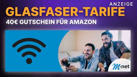 40€ Gutschein für Amazon und Co. - Jetzt günstige Glasfaser-Tarife bei M-net schnappen