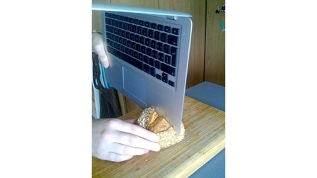 Kurioses - Das MacBook ist ein scharfes Gerät