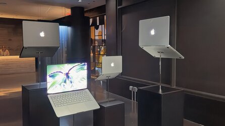 Ich habe das neue Touch-MacBook-Pro bei Dreharbeiten, im Tonstudio und beim Fotoshooting erlebt: So fügt es sich in die Praxis ein