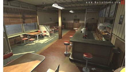 Mafia 2 - Bilder: Mafiosi räumen in Restaurant auf