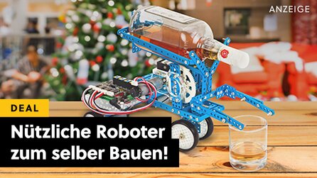 Roboter selber Bauen, das perfekte Weihnachtsgeschenk? Mit dieser LEGO Mindstorms-Alternative lernt ihr spielerisch Programmieren!