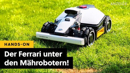Ist das jetzt ein Mondfahrzeug?: Mein neuer Mähroboter ohne Begrenzungskabel ist ein Hightech-Biest - und meine Empfehlung für alle, die ihre Ruhe wollen!