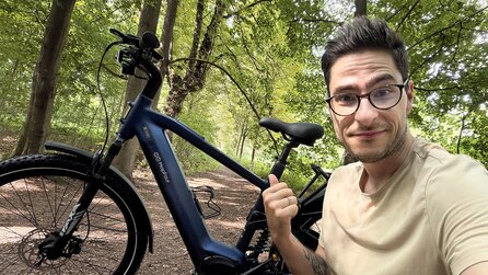 Dieses Trecking-E-Bike ist eines der spaßigsten, auf denen ich je saß – für die Hälfte des üblichen Preises