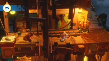 Mario + Rabbids: Kingdom Battle - Screenshots aus dem Donkey Kong Adventure-DLC