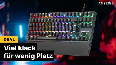 Diese mechanische Tastatur bringt das Klack-Erlebnis zu jenen mit wenig Platz - und wenig Geld!