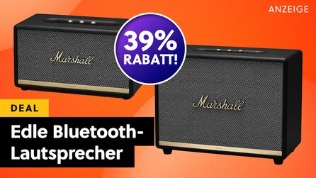 Edle High-End Bluetooth-Lautsprecher von Marshall mit erheblichen Rabatten bei Amazon – nur solange der Vorrat reicht!
