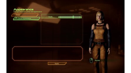 Mass Effect 2 - Die Outfits im Bild