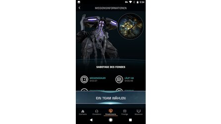Mass Effect: Andromeda - APEX HQ - Screenshots der Companion-App