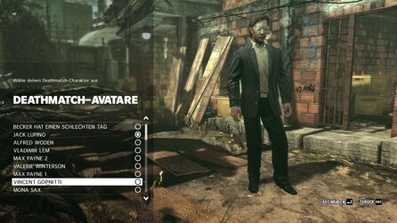 Max Payne 3 - Multiplayer-Avatare