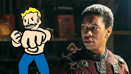 »Stärke 8, Ausdauer 10« - Fallout-Fans sind sich sicher, Maximus aus der Serie skillt einen reinen Nahkampf-Build